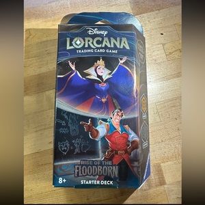 Disney Lorcana TCG The First Chapter Rise of the Floodborn Starter Deck